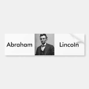 Pegatina Para Coche Abraham Lincoln