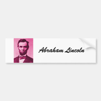 Pegatina Para Coche Abraham Lincoln, Abraham Lincoln