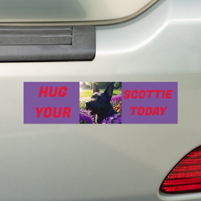 Pegatina Para Coche Abraza A Tu Escocia Hoy (en coche)