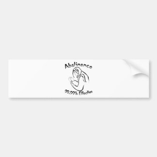 Pegatina Para Coche Abstinencia 99,99% eficaz