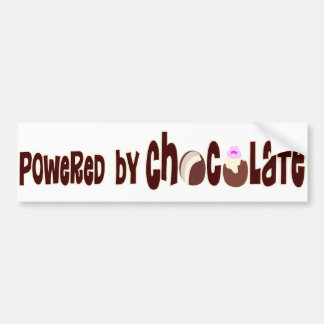 Pegatina Para Coche Accionado por el chocolate