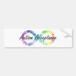 Pegatina Para Coche Aceptación del autismo