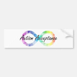 Pegatina Para Coche Aceptación del autismo