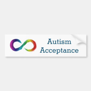 Pegatina Para Coche Aceptación del autismo