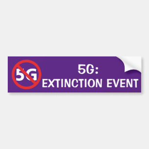 Pegatina Para Coche acontecimiento de extinción 5G