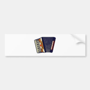Pegatina Para Coche Acordeón acordeón accordion