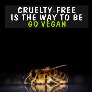 Pegatina Para Coche Activismo Vegano