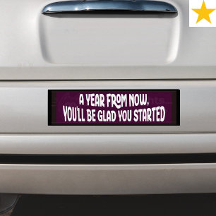 Pegatina Para Coche Actos aleatorios de bondad motivacionales púrpura 