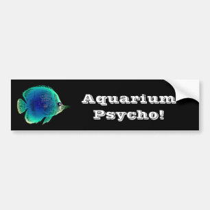 Pegatina Para Coche Acuario Psycho