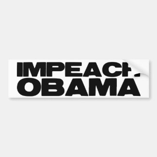 Pegatina Para Coche Acuse a Obama
