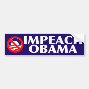 Pegatina Para Coche Acuse a Obama