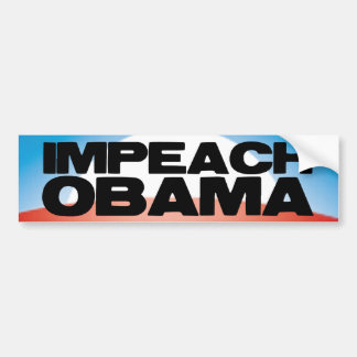 Pegatina Para Coche Acuse a Obama