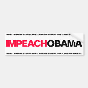 PEGATINA PARA COCHE ACUSE A OBAMA
