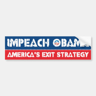 Pegatina Para Coche Acuse a Obama