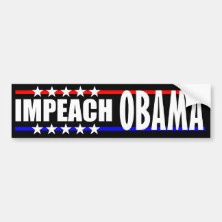 Pegatina Para Coche Acuse a Obama