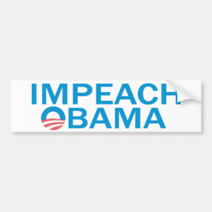 Pegatina Para Coche Acuse a Obama Bumpersticker