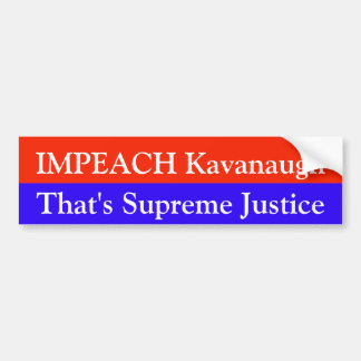 Pegatina Para Coche Acuse Kavanaugh - que sea justicia suprema
