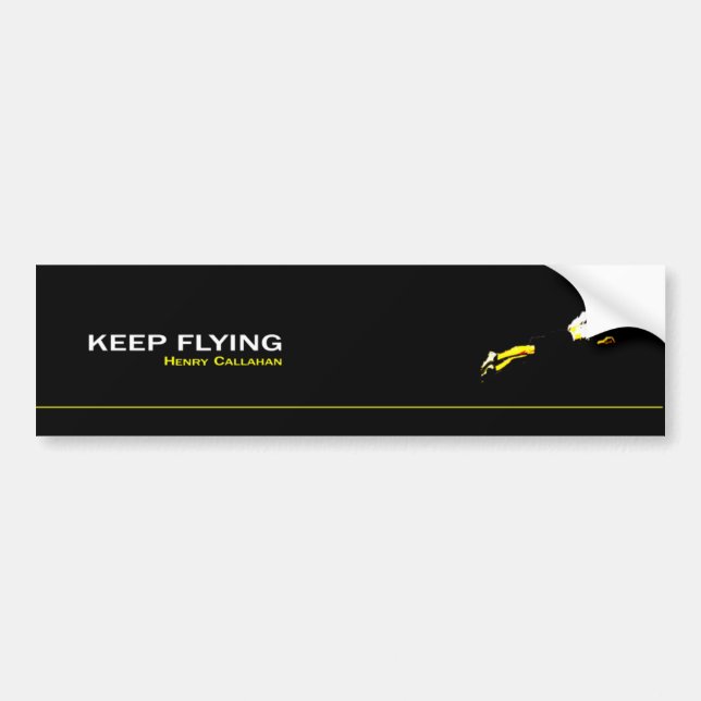 Pegatina Para Coche Adesivo Keep Flying (Frente)