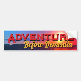 Pegatina Para Coche "Adventure" Bumper Sticker