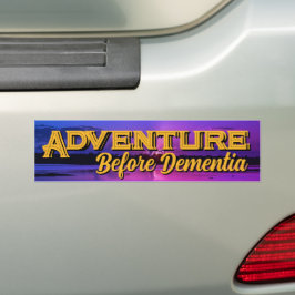 Pegatina Para Coche "Adventure" Bumper Sticker