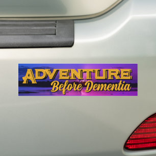 Pegatina Para Coche "Adventure" Bumper Sticker