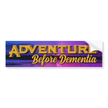 "Adventure" Bumper Sticker