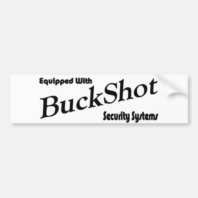 Pegatina Para Coche Advierta a los ladrones de coches (Frente)