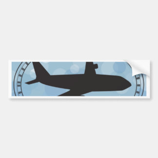 Pegatina Para Coche Aeroplano