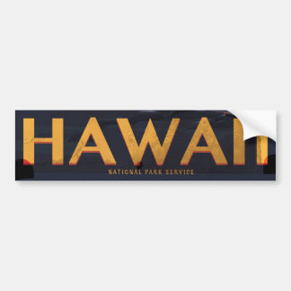Pegatina Para Coche Afiche de Hawaii Travel