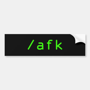 Pegatina Para Coche /afk