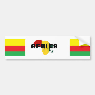 Pegatina Para Coche africa rasta
