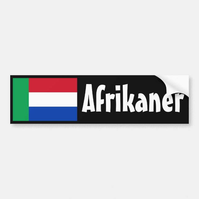 Pegatina Para Coche Afrikaner (Frente)