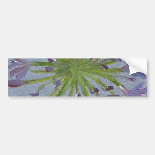 Pegatina Para Coche "Agapanthus " (Frente)
