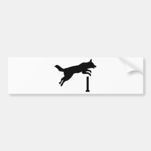 Pegatina Para Coche Agilidad del perro