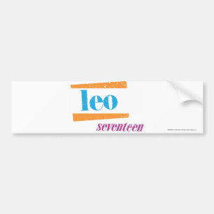 Pegatina Para Coche Aguamarina de Leo