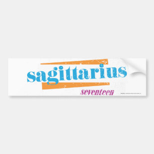 Pegatina Para Coche Aguamarina del sagitario