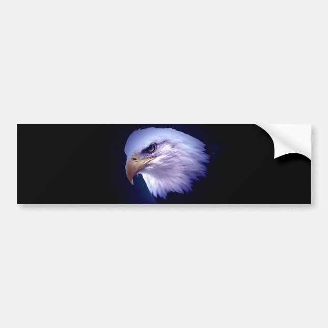 Pegatina Para Coche Águila americana calva (Frente)