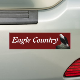 Pegatina Para Coche Águila, personalización del texto