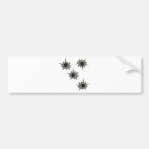 Pegatina Para Coche Agujeros de bala