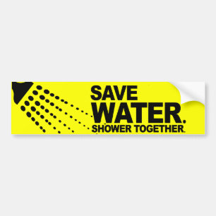 Pegatina Para Coche AHORRA AGUA DUCHA JUNTOS -.png