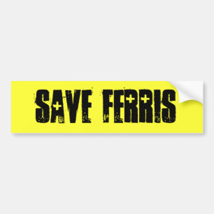 Pegatina Para Coche Ahorre Ferris