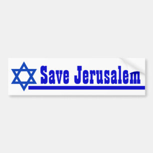 Pegatina Para Coche Ahorre Jerusalén
