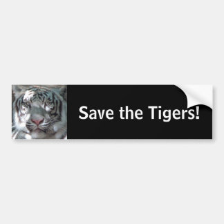 Pegatina Para Coche Ahorre los tigres