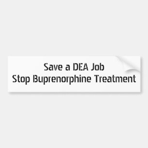 Pegatina Para Coche Ahorre un tratamiento de Buprenorphine de la