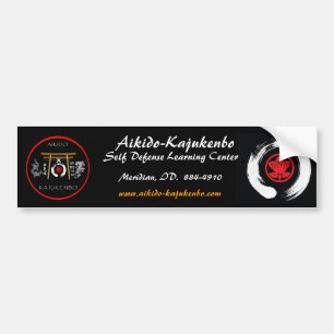Pegatina Para Coche Aikido-Kajukenbo 2