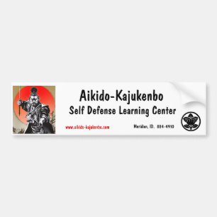 Pegatina Para Coche Aikido-Kajukenbo, uno mismo Defe…