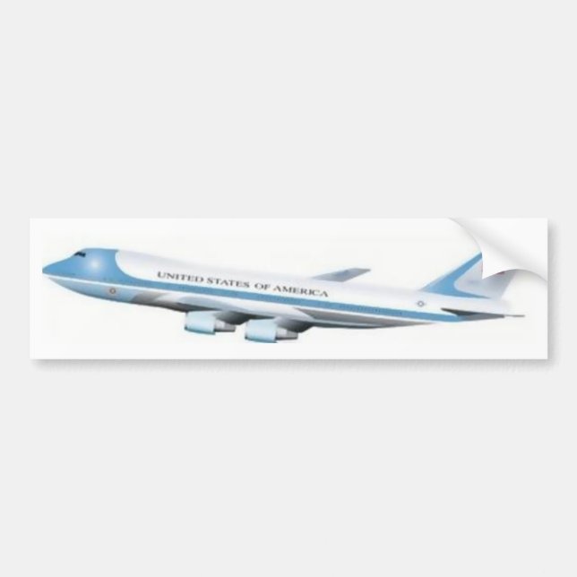 Pegatina Para Coche Air Force One (Frente)