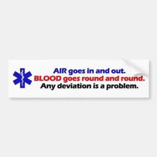 Pegatina Para Coche Aire/sangre