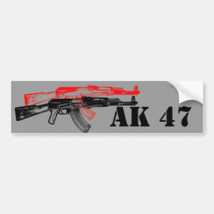 PEGATINA PARA COCHE AK 47