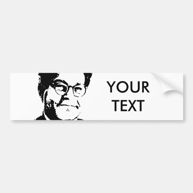 Pegatina Para Coche Al Franken (Frente)